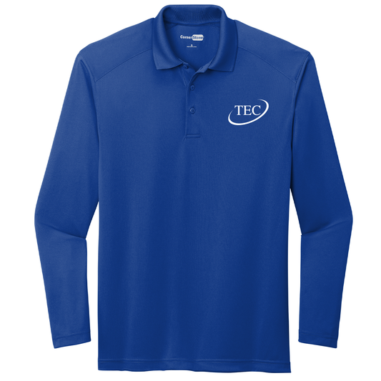 CornerStone Select Lightweight Snag-Proof Long Sleeve Polo