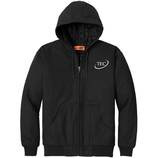 CornerStone Duck Cloth Hooded Work Jacket