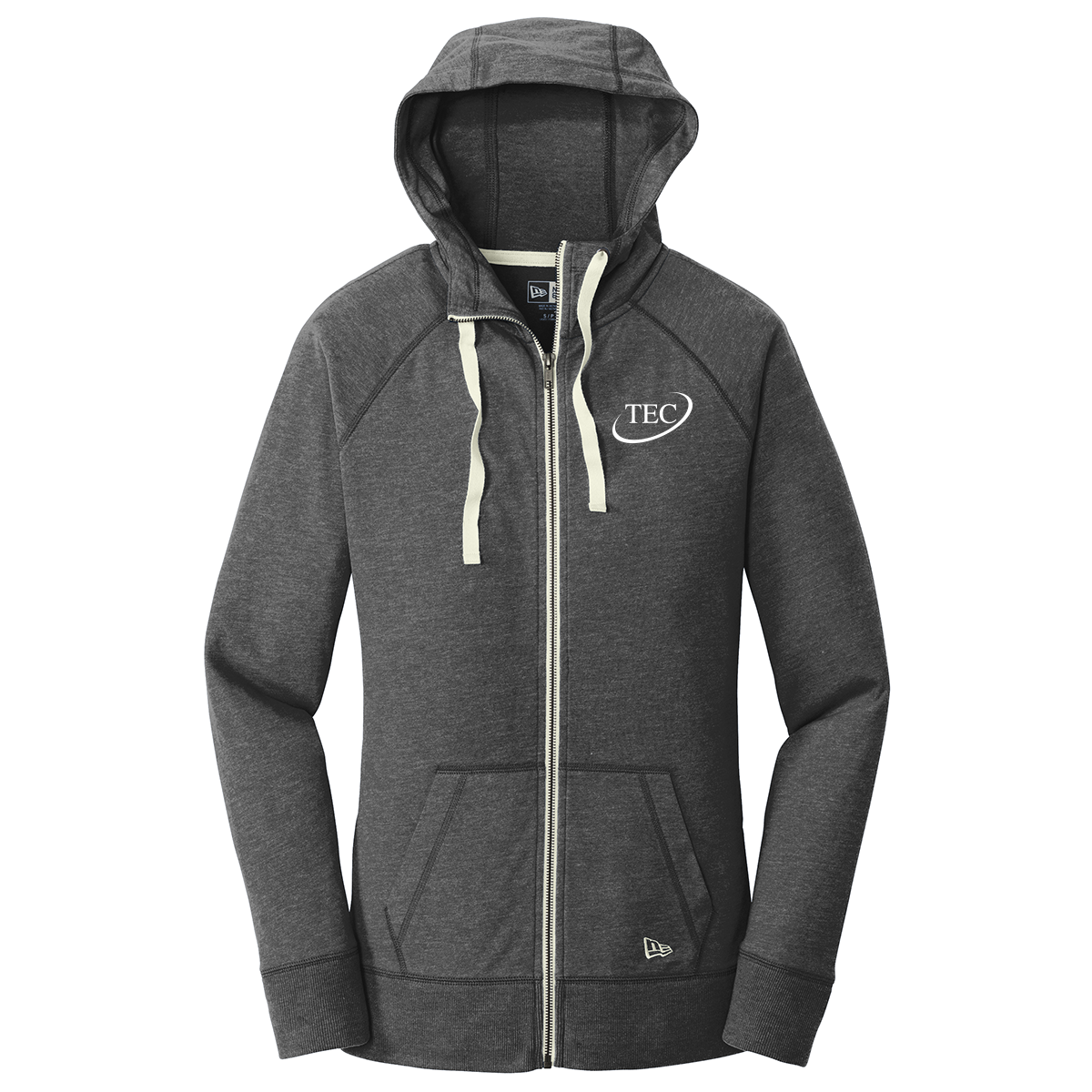 New Era® Women's Sueded Cotton Blend Full-Zip Hoodie
