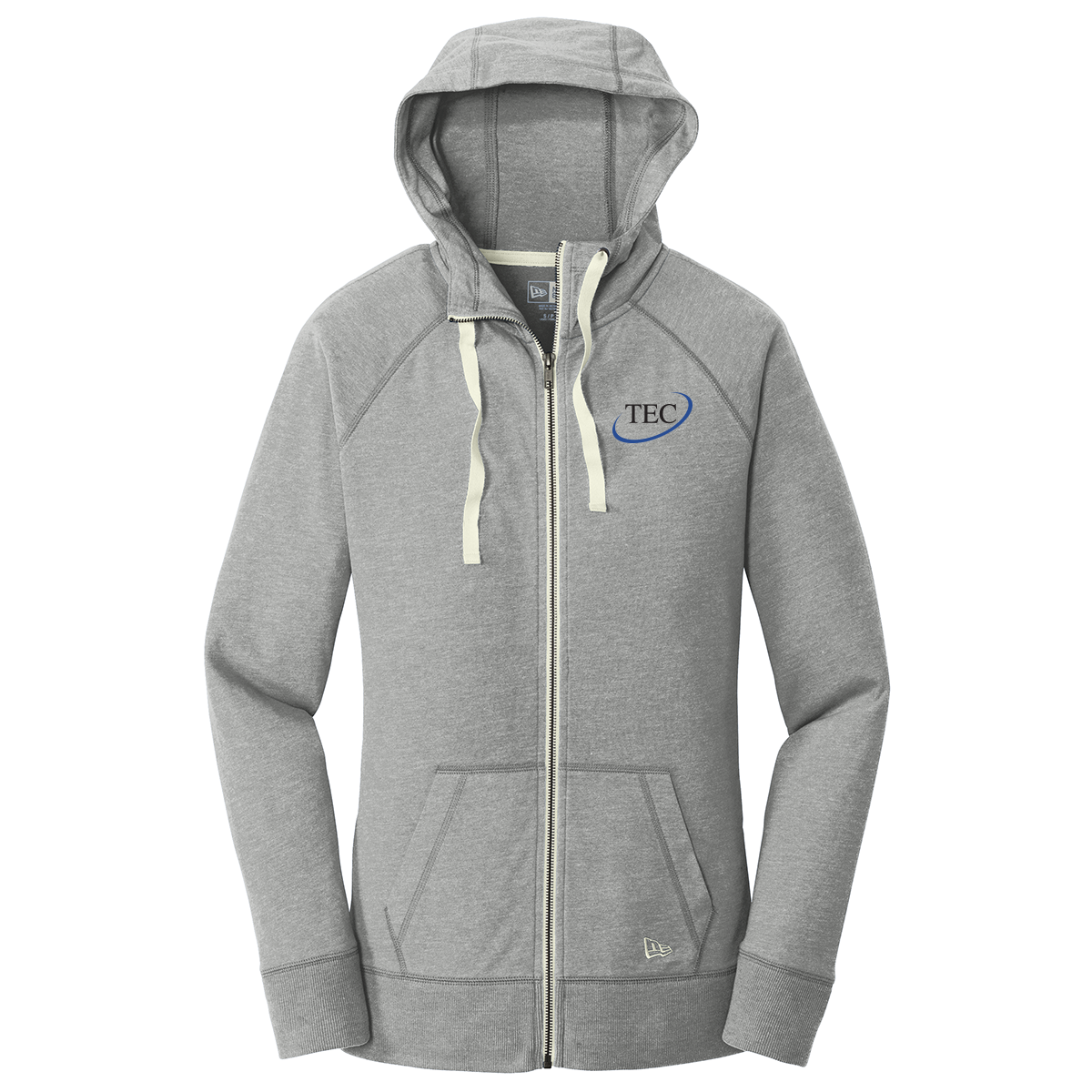 New Era® Women's Sueded Cotton Blend Full-Zip Hoodie