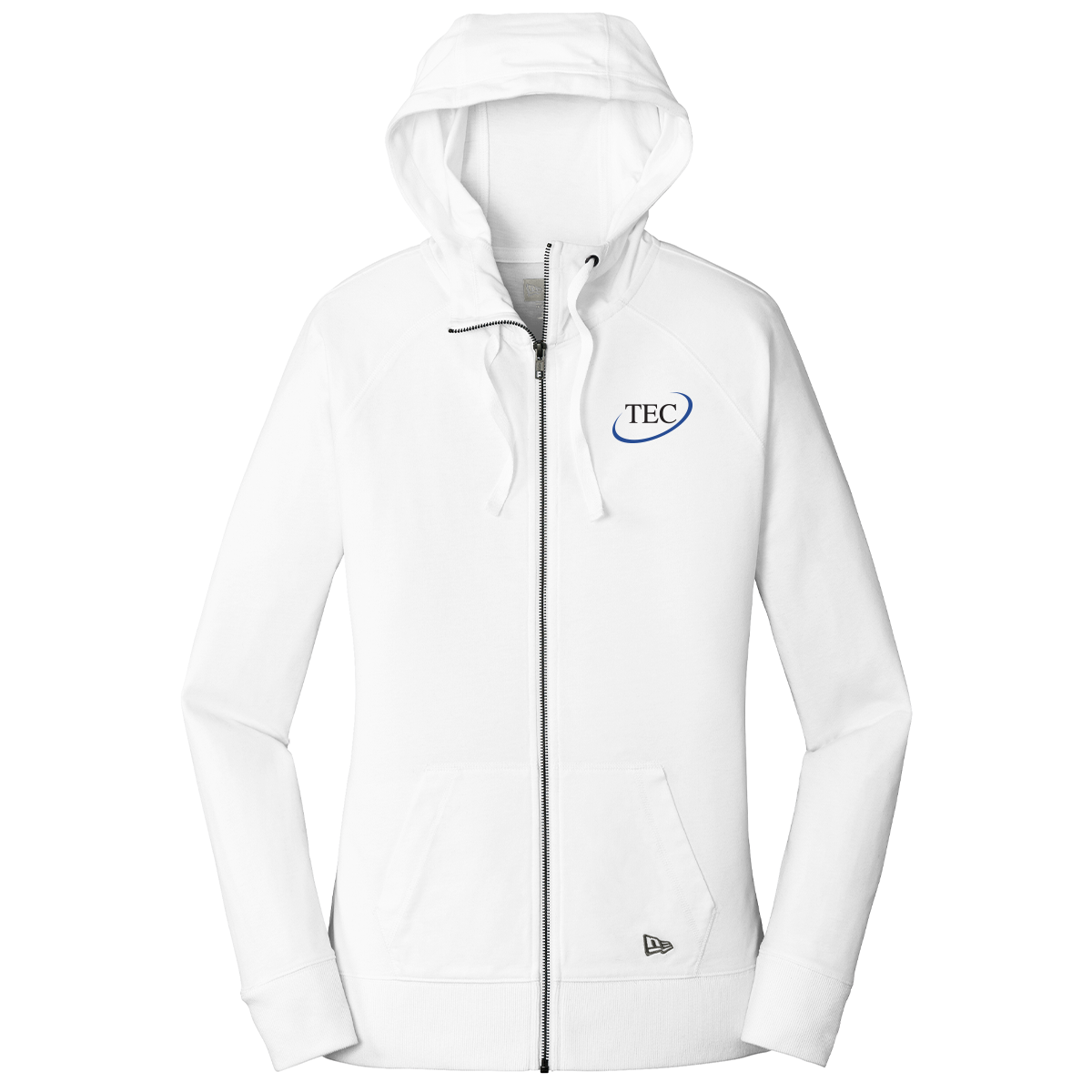 New Era® Women's Sueded Cotton Blend Full-Zip Hoodie